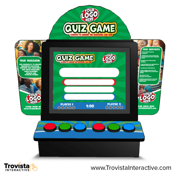 2 Player Quiz Game Front View