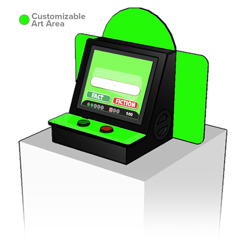 Fact Or Fiction Game Custom Graphic Areas