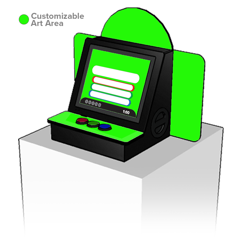 Quiz Game 1 Player Custom Graphic Area