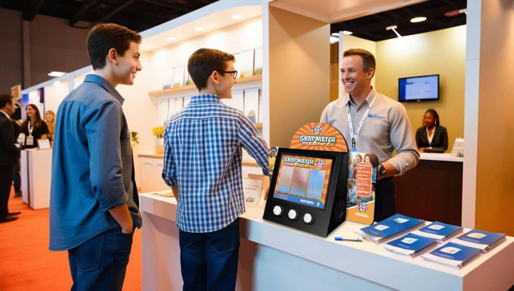 Trovista Interactive Tradeshow Snap Match Game